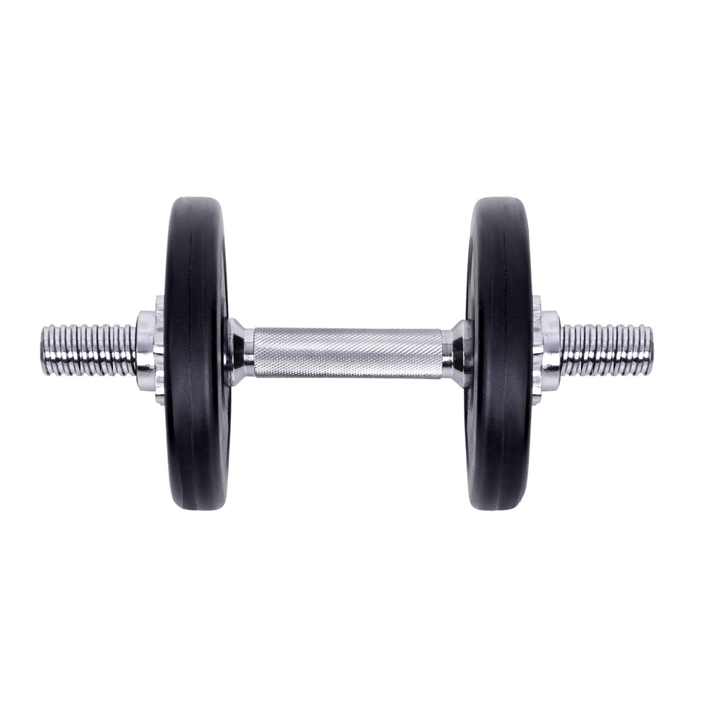 Sports & Fitness > Fitness Accessories - 15KG Dumbbells Dumbbell Set Weight Training Plates Home Gym Fitness Exercise