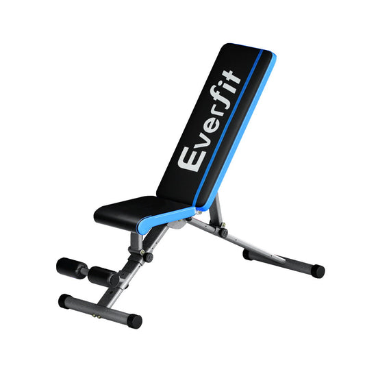 Sports & Fitness > Fitness Accessories - Everfit 330KG Weight Bench 10 Levels Adjustable FID Bench Home Gym Bench Press