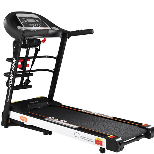 Sports & Fitness > Fitness Accessories - Everfit Electric Treadmill With Multifunctional Extras