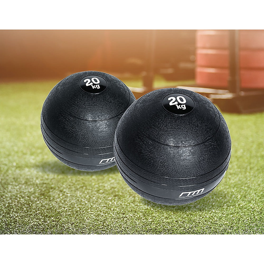 Sports & Fitness > Fitness Accessories - 20kg Slam Ball No Bounce Crossfit Fitness MMA Boxing BootCamp